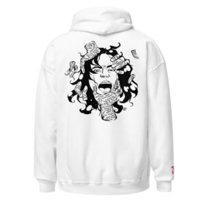 Unisex Hoodie - Face Lineart